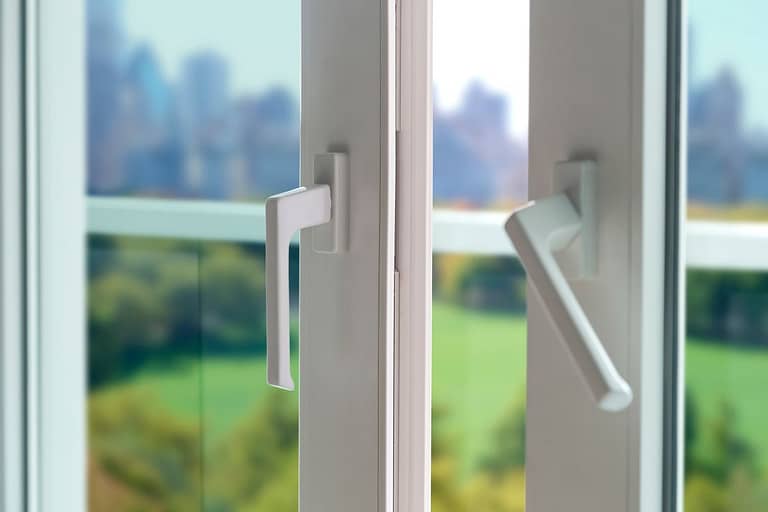 close up window lock