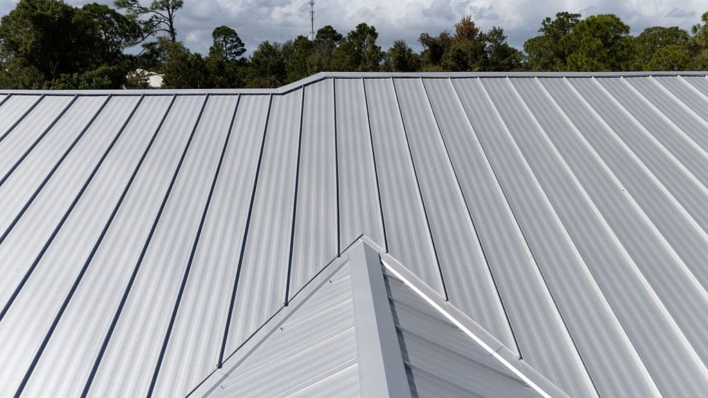 metal roof panels grey corrugated roof