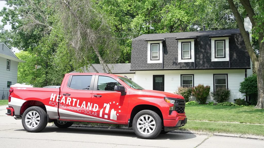 Heartland roofing truck