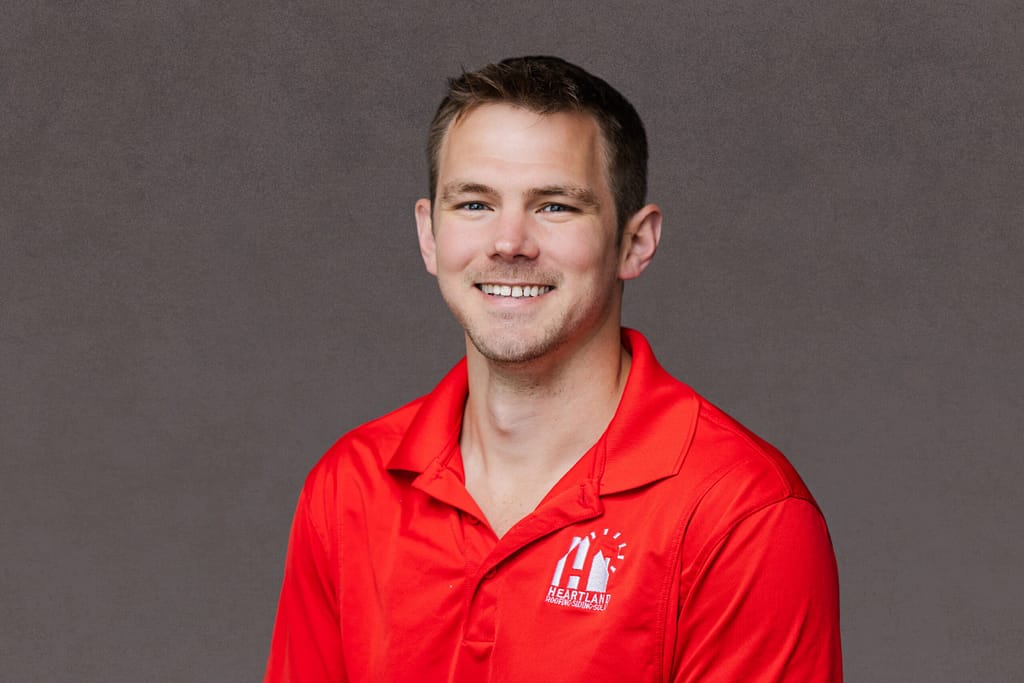 Ben Coy, Project Advisor at Heartland Roofing, Siding, and Solar in Iowa.