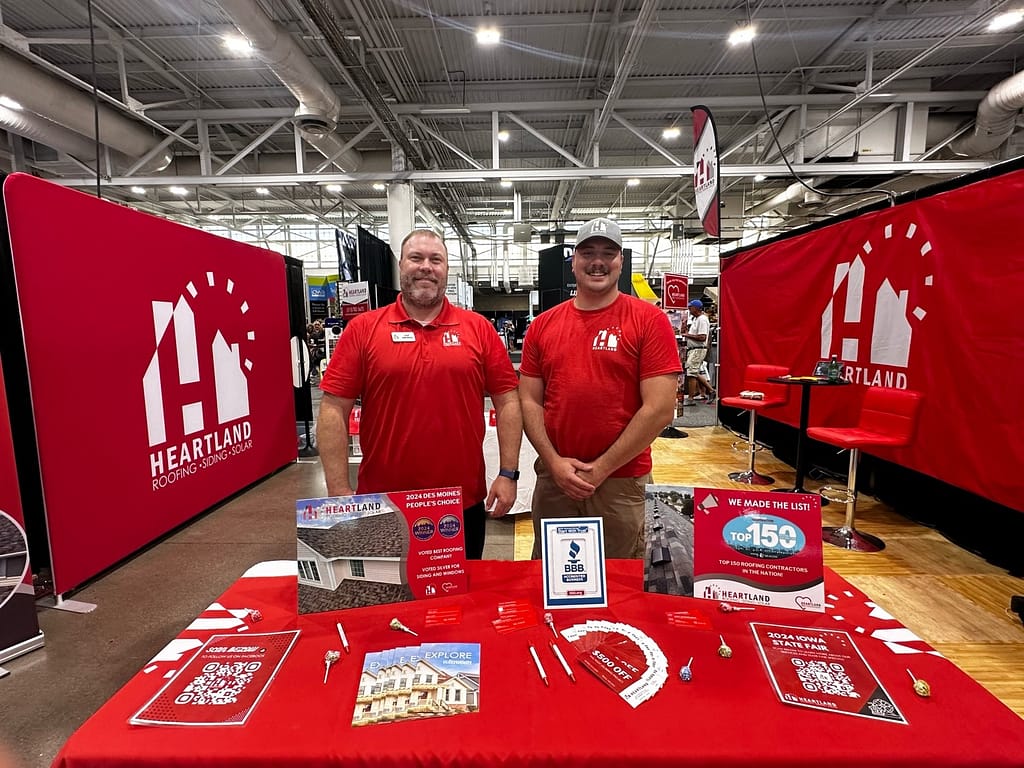 roof replacement cost saint paul workers on a state fair