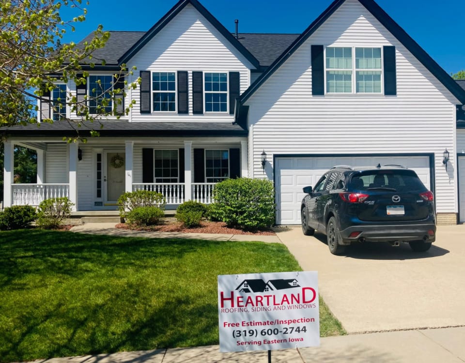 heartland roofing project