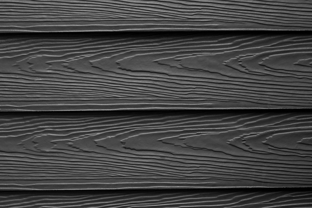 Close up the black substituted wood wall and wood striped background and texture for decoration