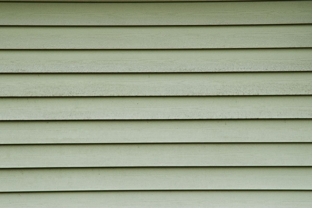 green siding