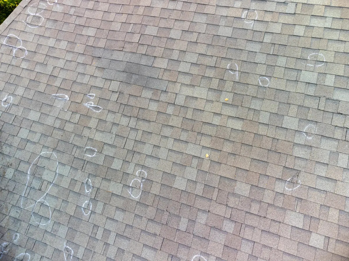 roof hail damage