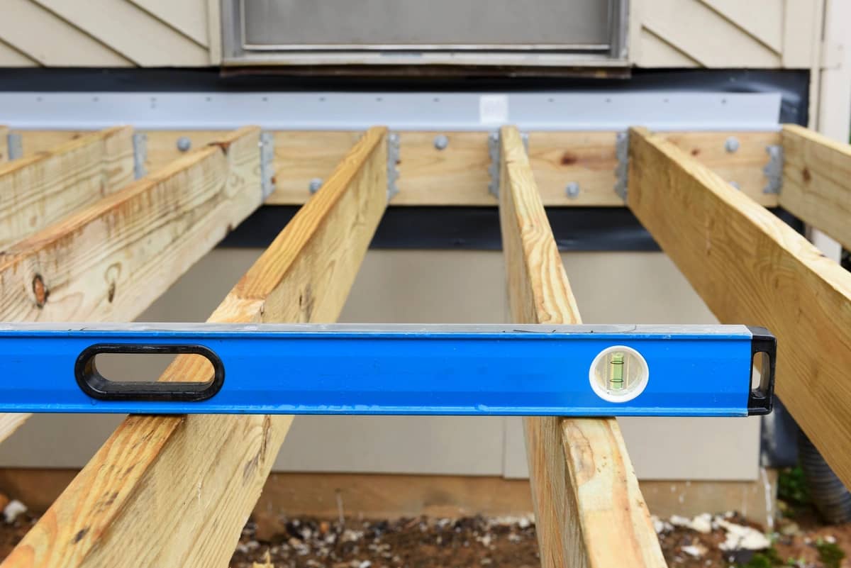 level and deck framing
