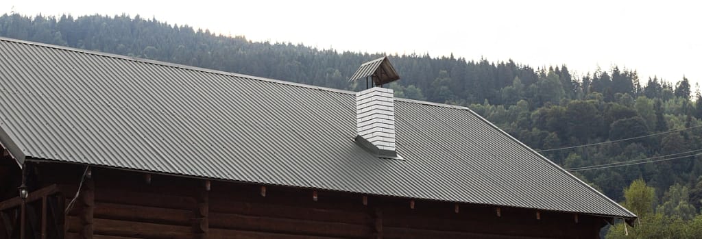 pnw tree roof metal