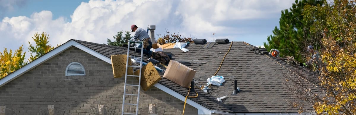 shingle roof installation
