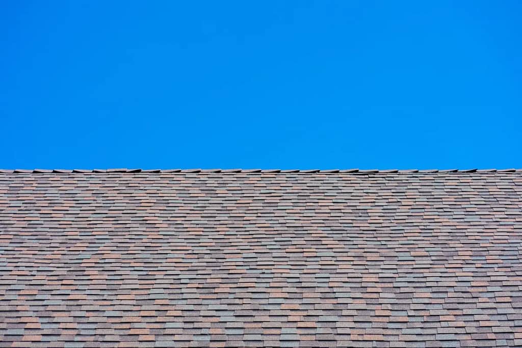 shingle roof with colors