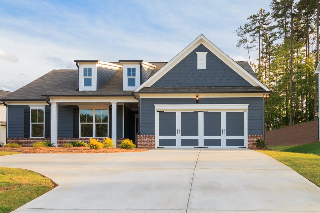 An elevated new home in Brainerd, Minnesota