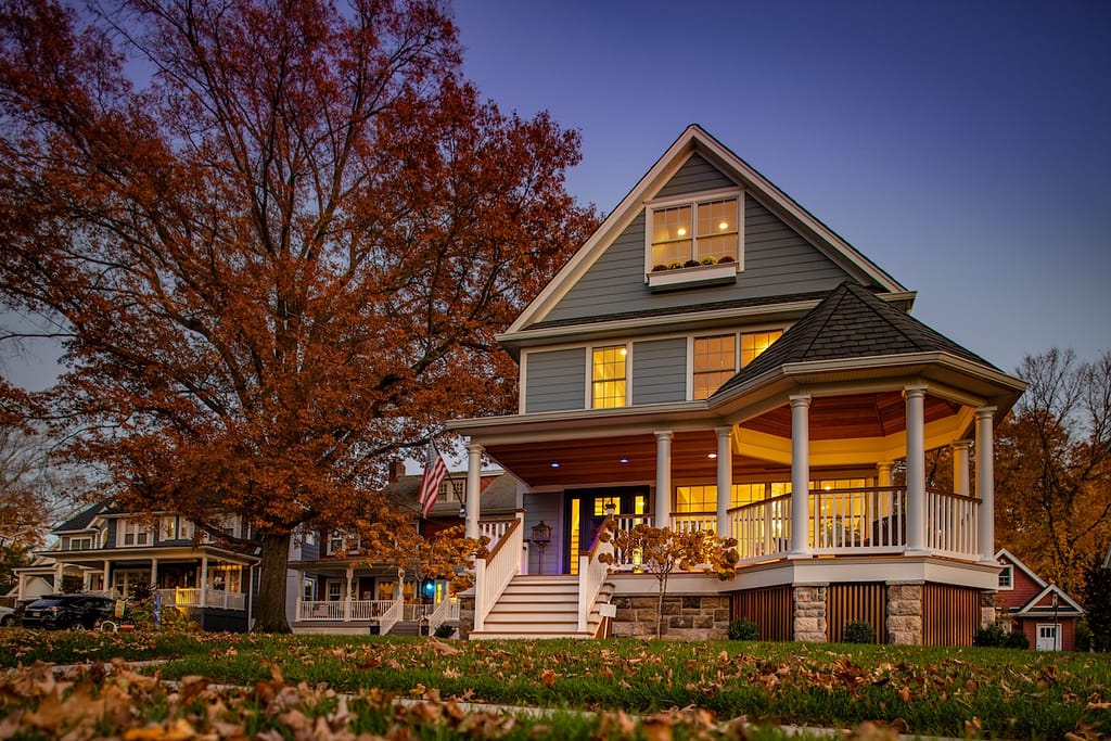 home in fall foley siding installation