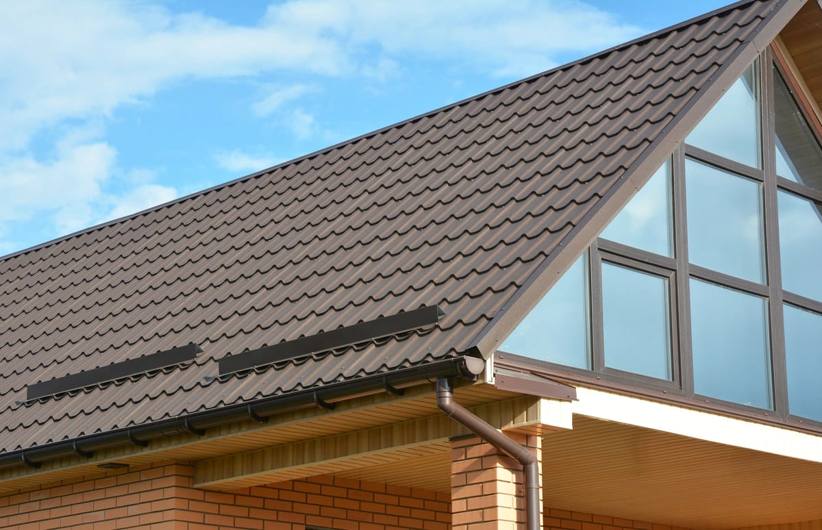 modern home metal roof-metal roofing fremont