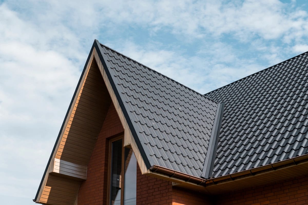 metal roofing toledo-gable metal tile roof