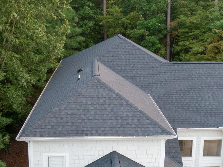 house new installed roof