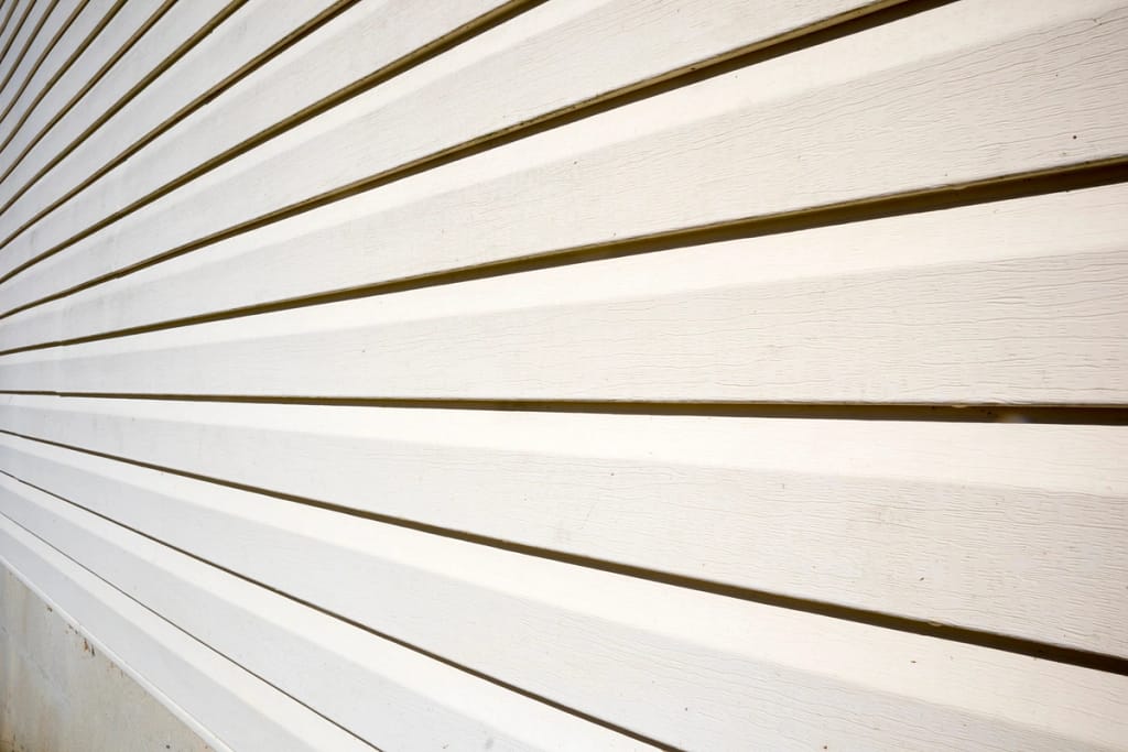 close up dutch lap siding