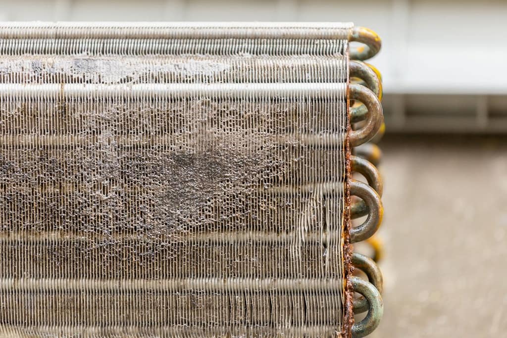 ac coil cleaner old air conditioner dirty filter