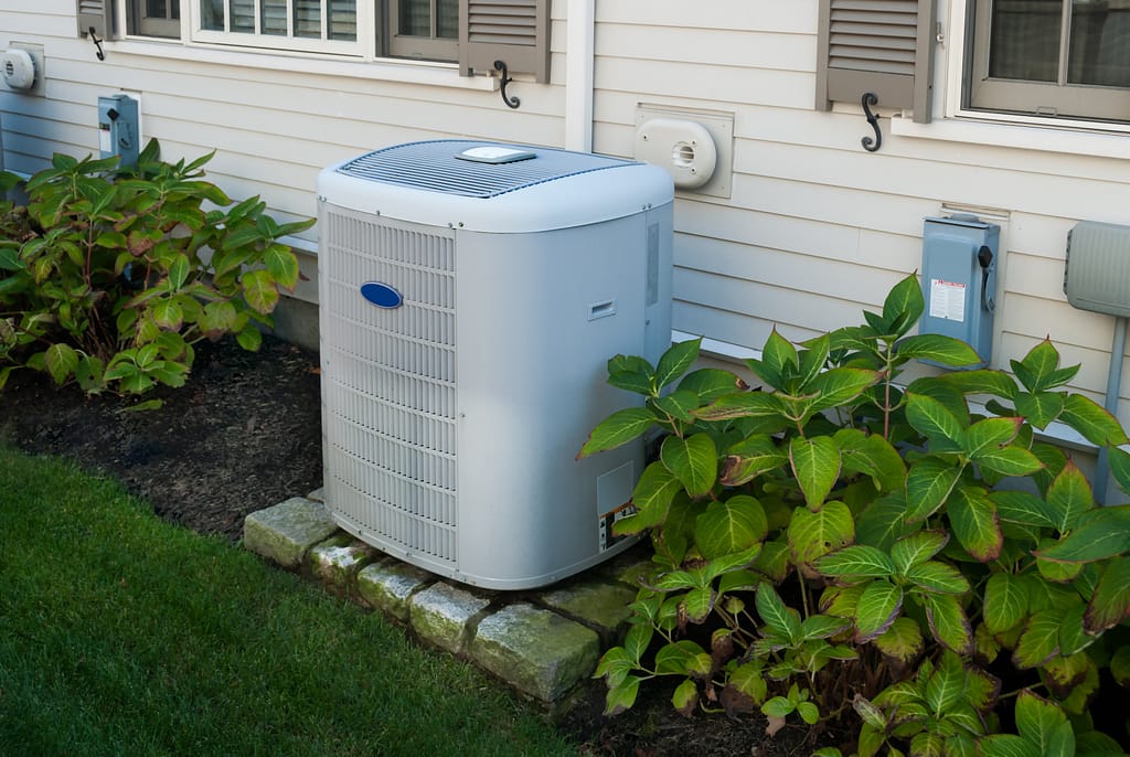 ac drip pan Heating and air conditioning inverter used to climatize a home