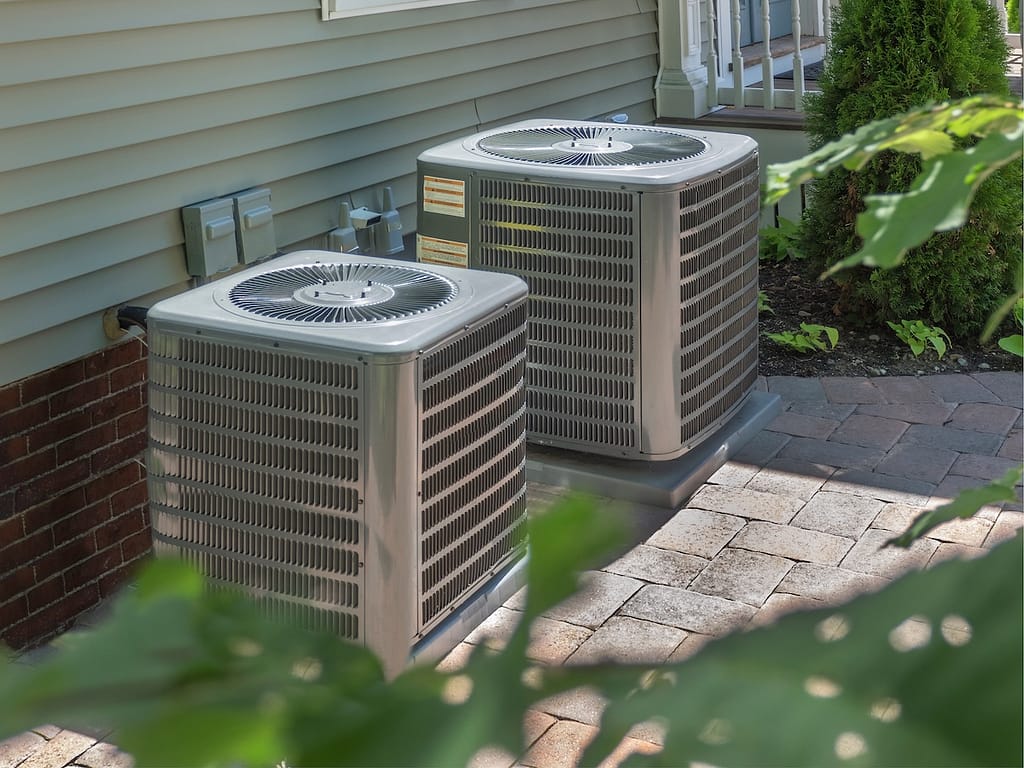 mini split vs central air HVAC heating and air conditioning residential units or heat pumps