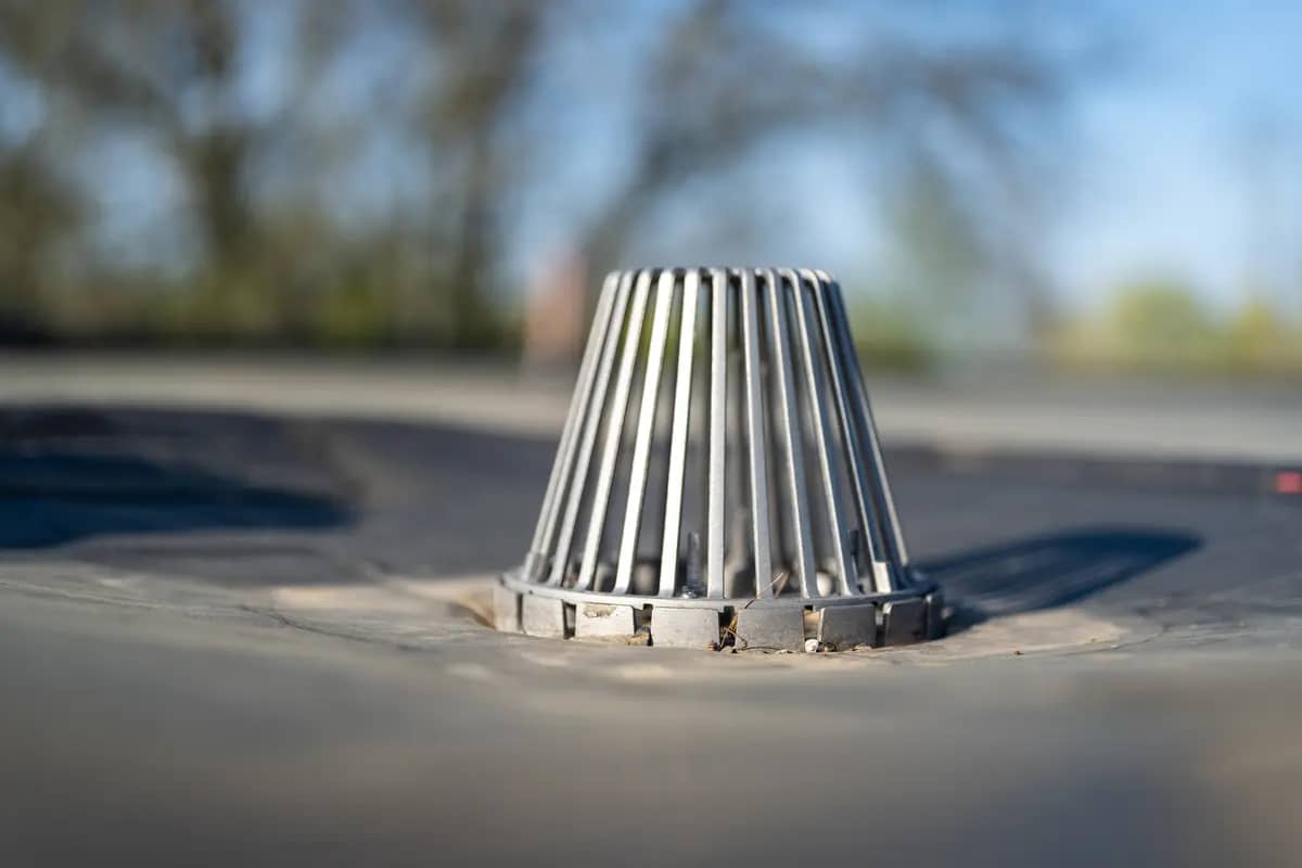 drain for roof