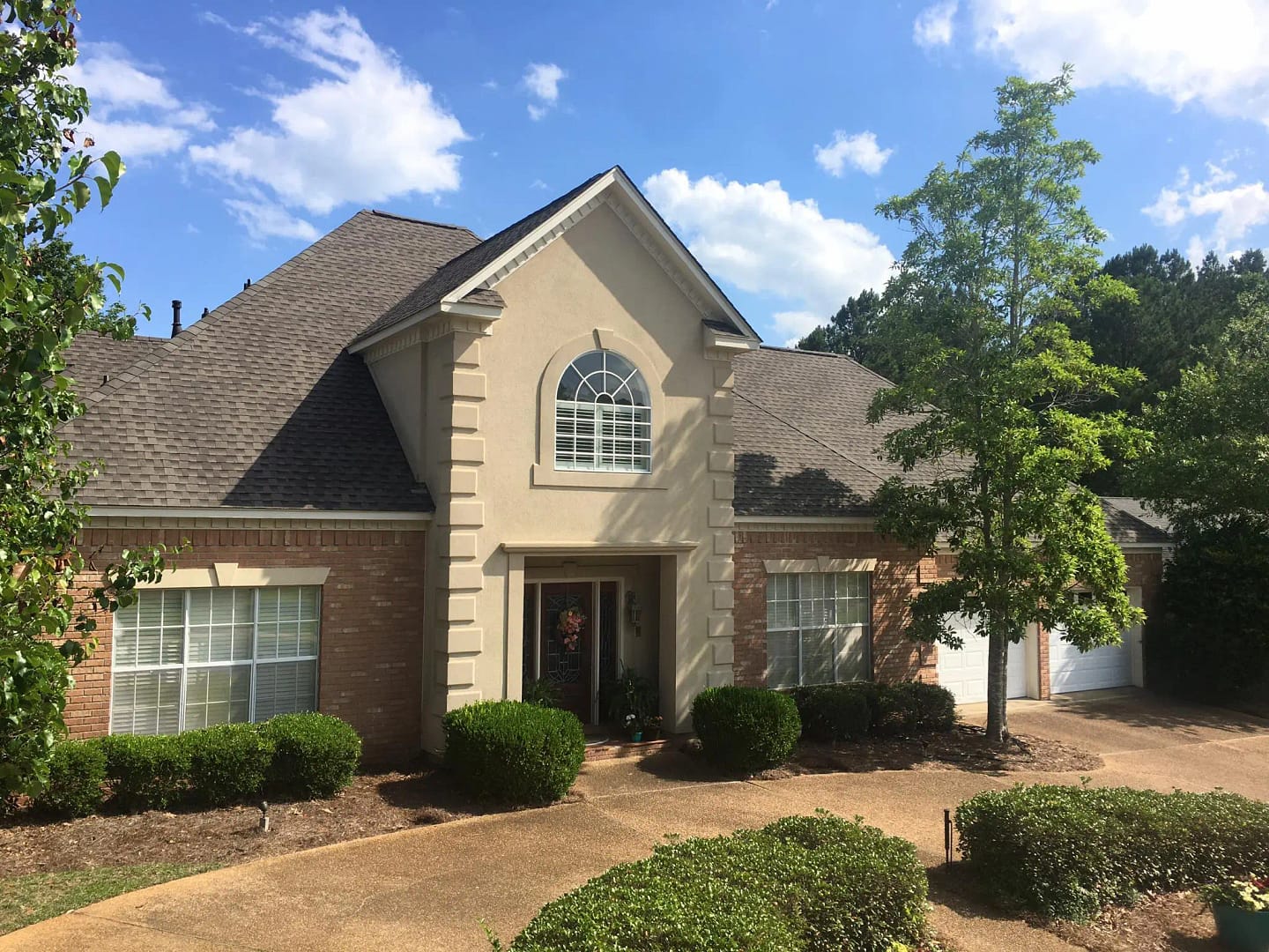 house with GAF shingle roof