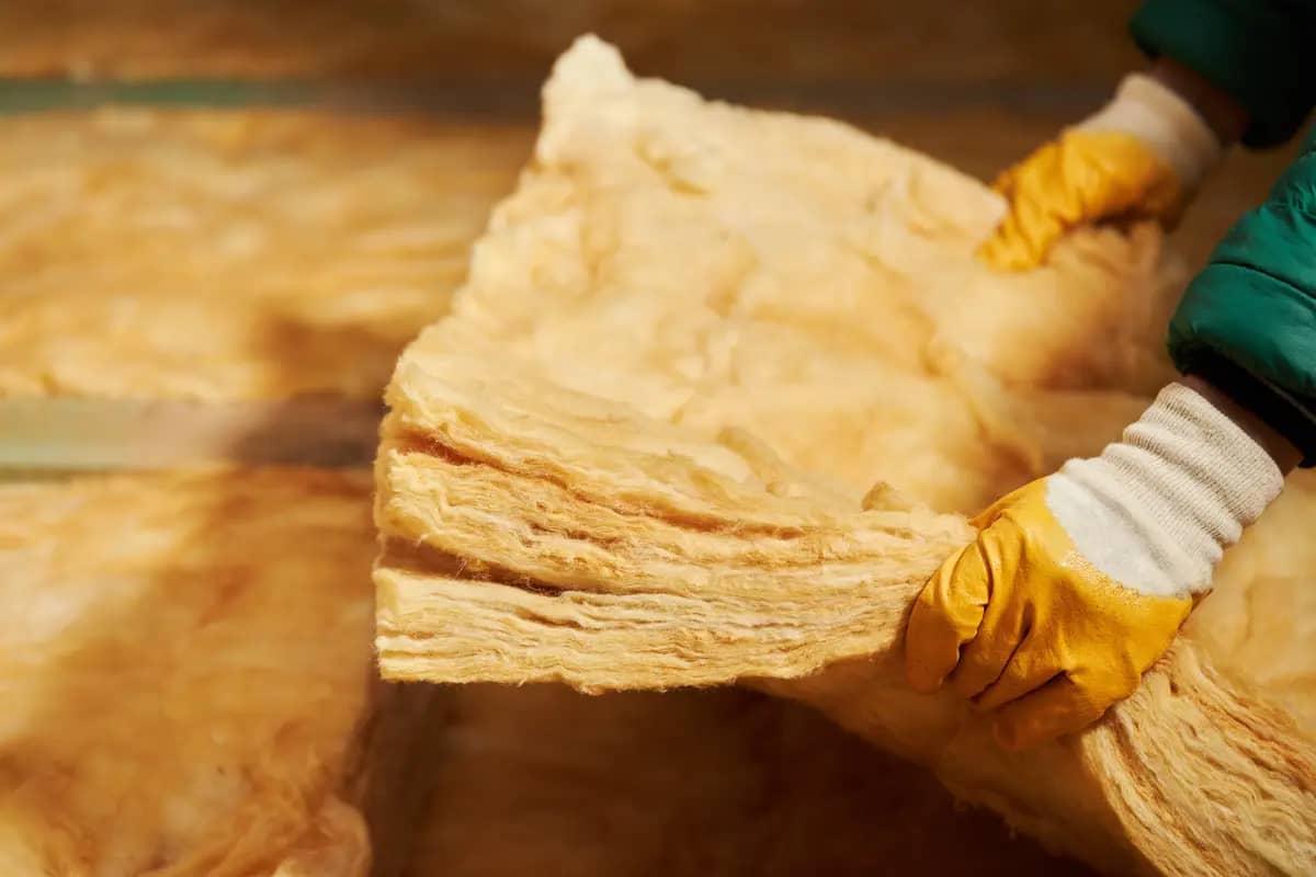 installing insulation