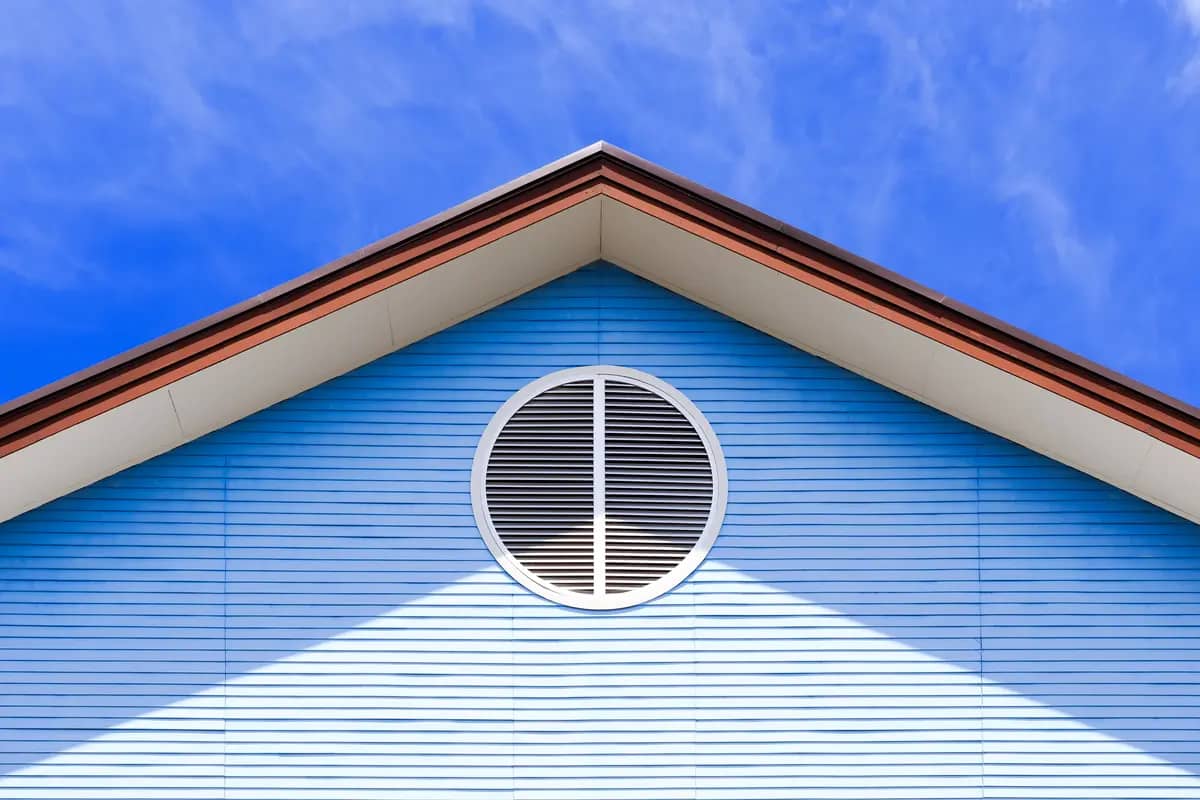vent on side of house