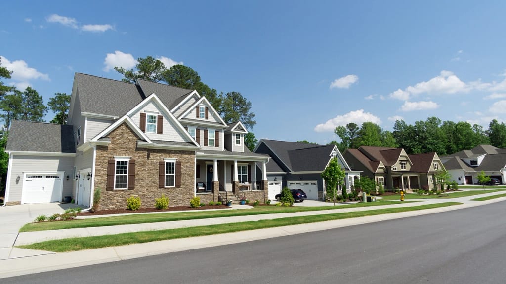 suburb new homes
