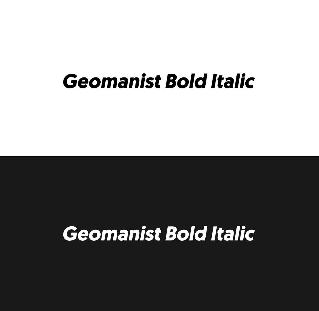 Geomanist Bold Italic - Beautiful Modern Fonts 2022