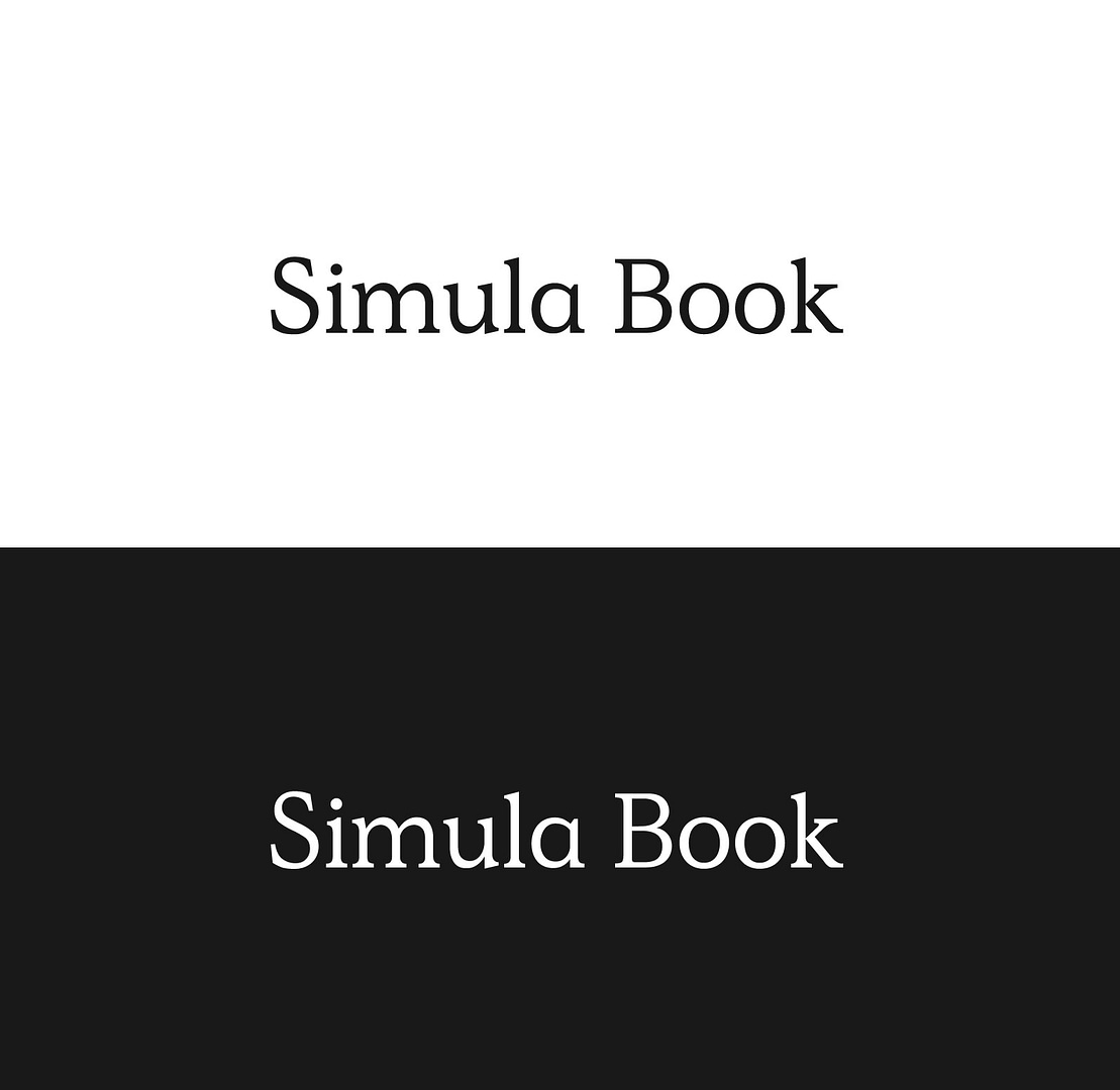 Simula Book Font