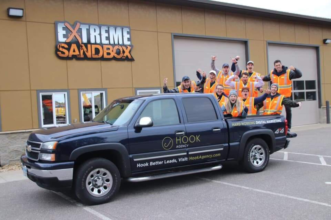 Hook Agency Truck Wrap