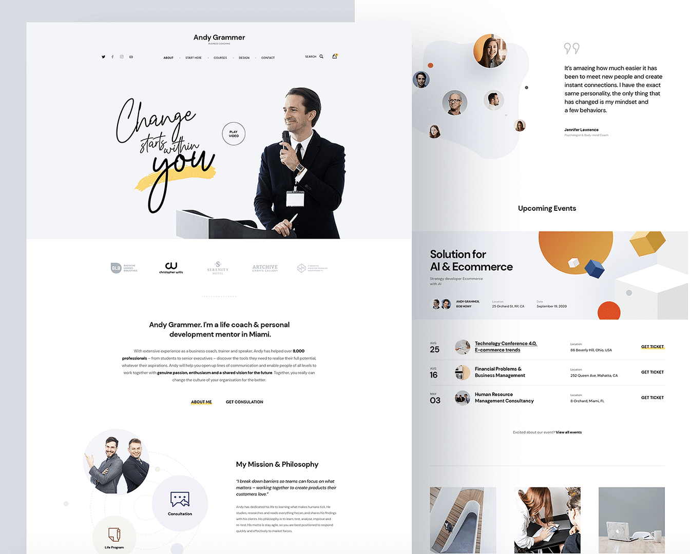 Website Design Inspiration 2021