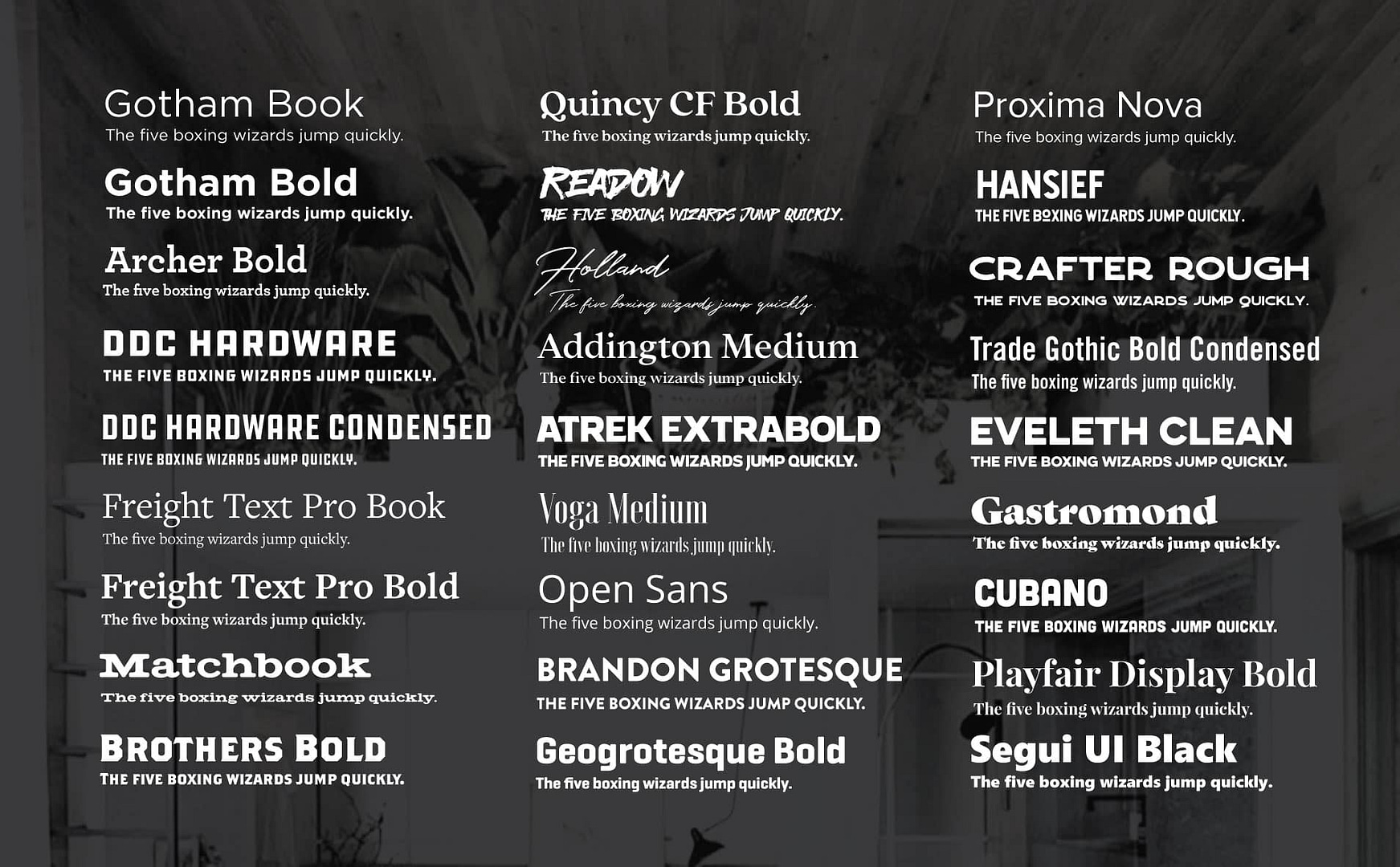 font-mood-board-2019-dark-background