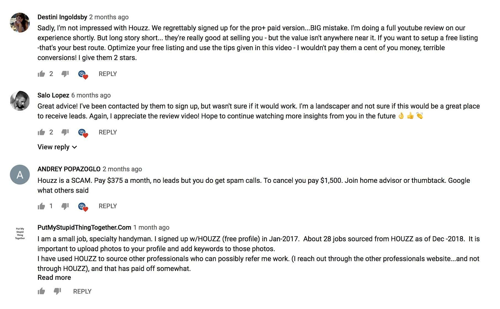 Houzz Reviews - Contractors