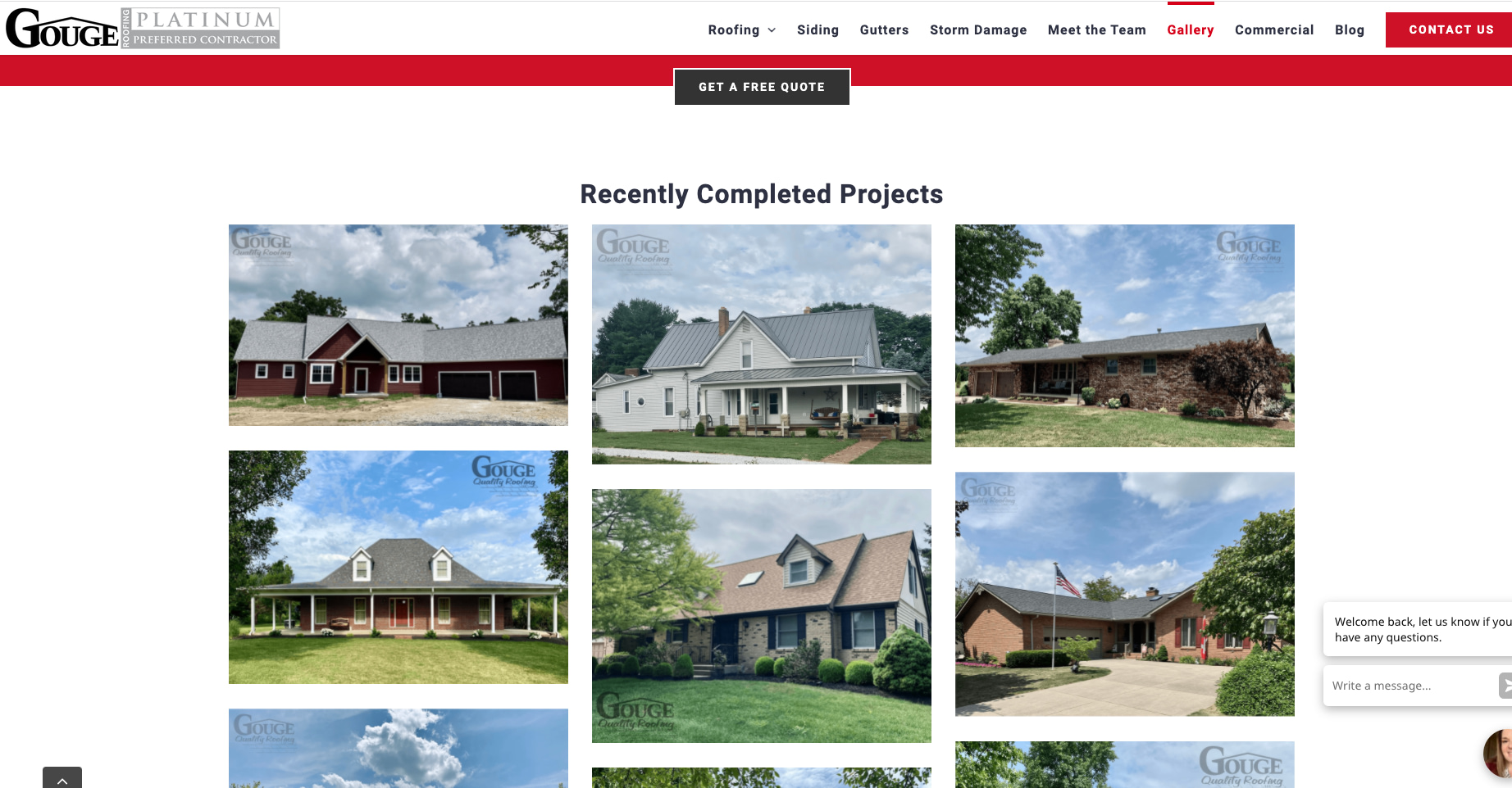 Image of before and after photos to gain more carpentry leads