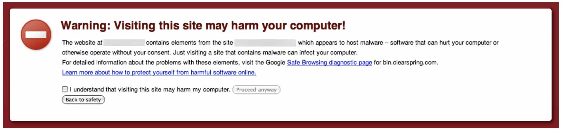 Google Quality Raters Guidelines, Malware or Did not load