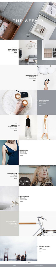 Minimal Web design examples