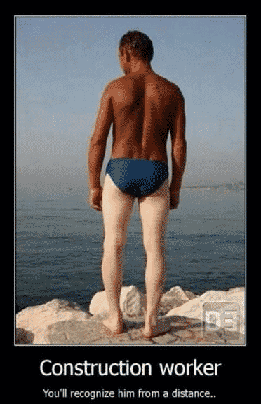 construction tan meme