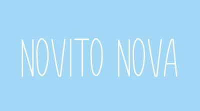 Novito Nova free font download
