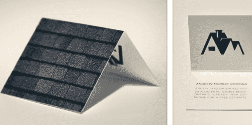 Roofing Business Card Inspiration