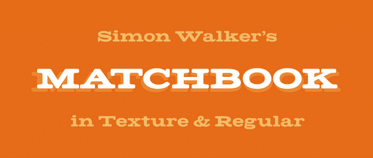 Matchbook -- modern fonts 2015 - the best top font of the year