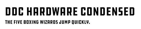 ddc-hardware-condensed