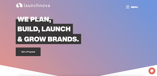 **LaunchNova: Transform Your Brand in 2024**

Elevate your marketing game with our expert planning, development, and brand growth services. Tailored for Dallas-based marketing agencies.

[Get a Proposal]

(Menu Icon)