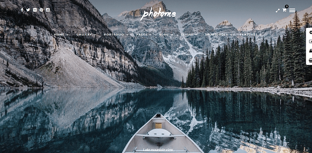 Top Free themes for photographers