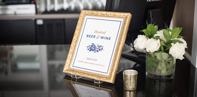 Wedding Graphic Design inspiration, Gold and White