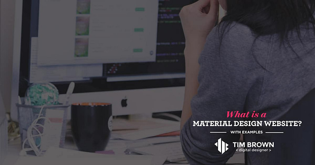 What is a Material Design Website - With Examples