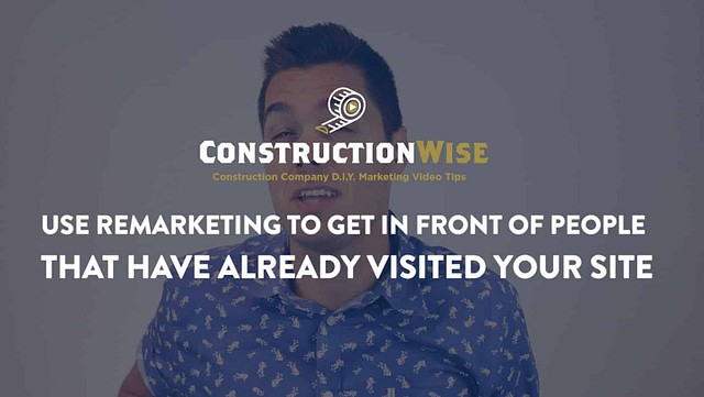 Use remarketing for construction company