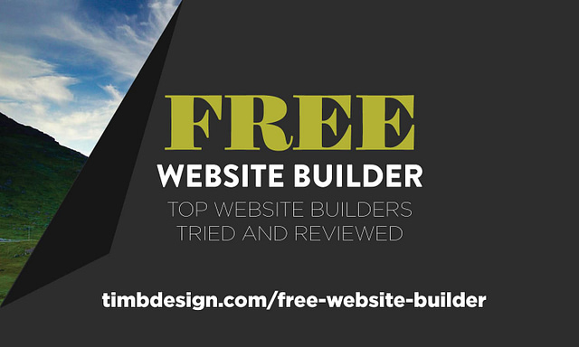 Free Website Builder - Top website builders tried and reviewed
