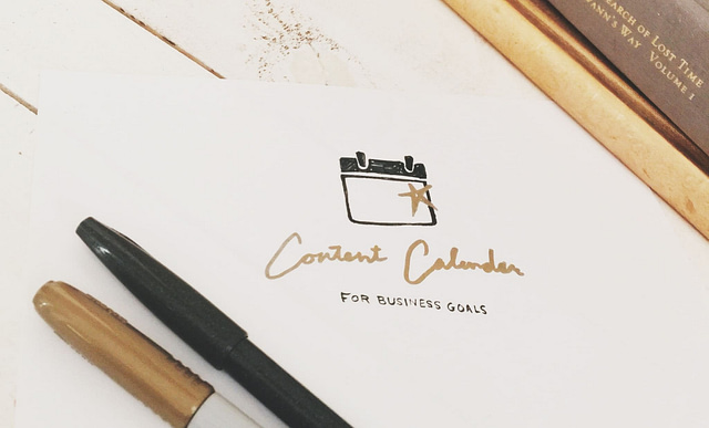 Content Calendar for business goals
