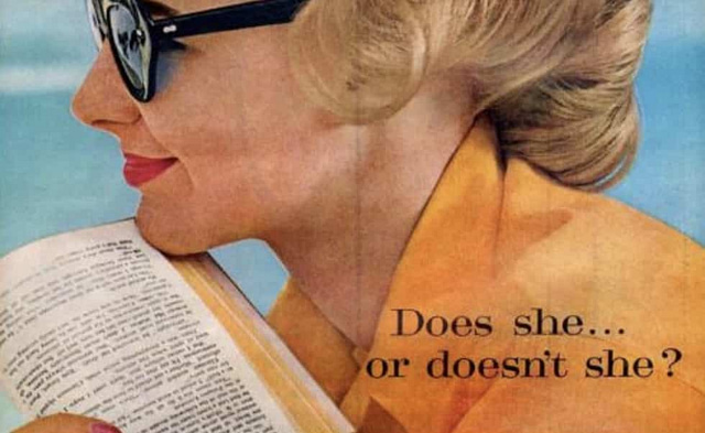 Does She, Doesnt She - Classic Advertisement Example