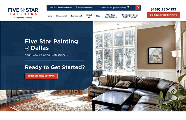 Painting Web Design Inspiration